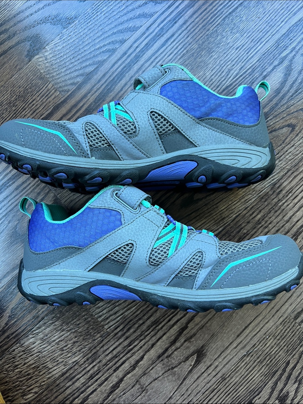 Merrell Gray, Purple & Teal Trail Sneakers - Picture 5 of 6